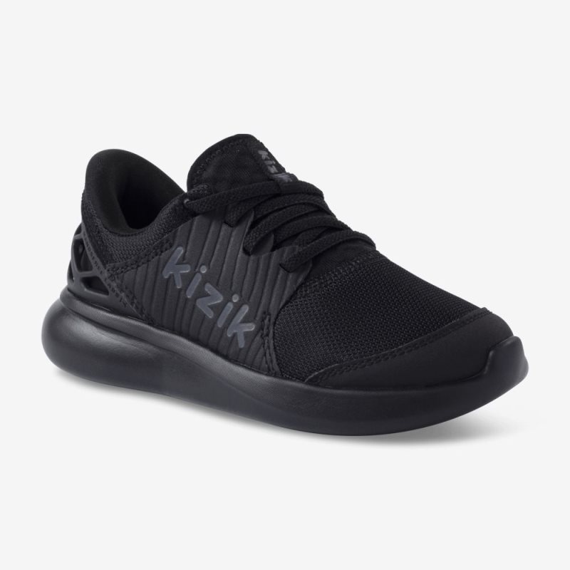 Kizik Anaheim Kids' Sneakers Black | MRGL1848