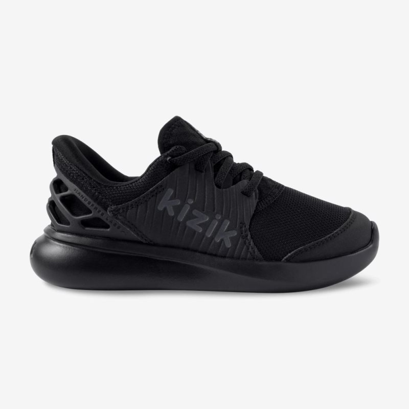 Kizik Anaheim Kids' Sneakers Black | MRGL1848