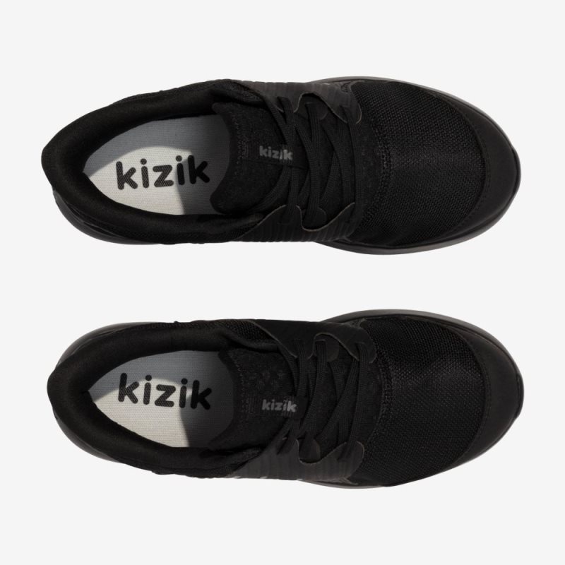 Kizik Anaheim Kids' Sneakers Black | MRGL1848