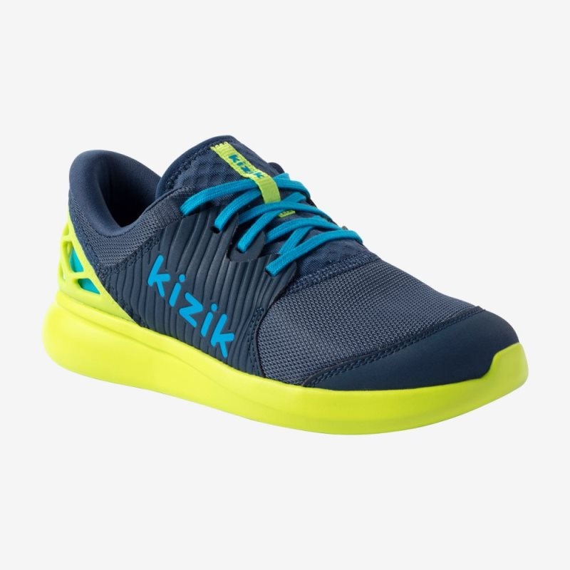 Kizik Anaheim Kids' Sneakers Blue | UNIU8546