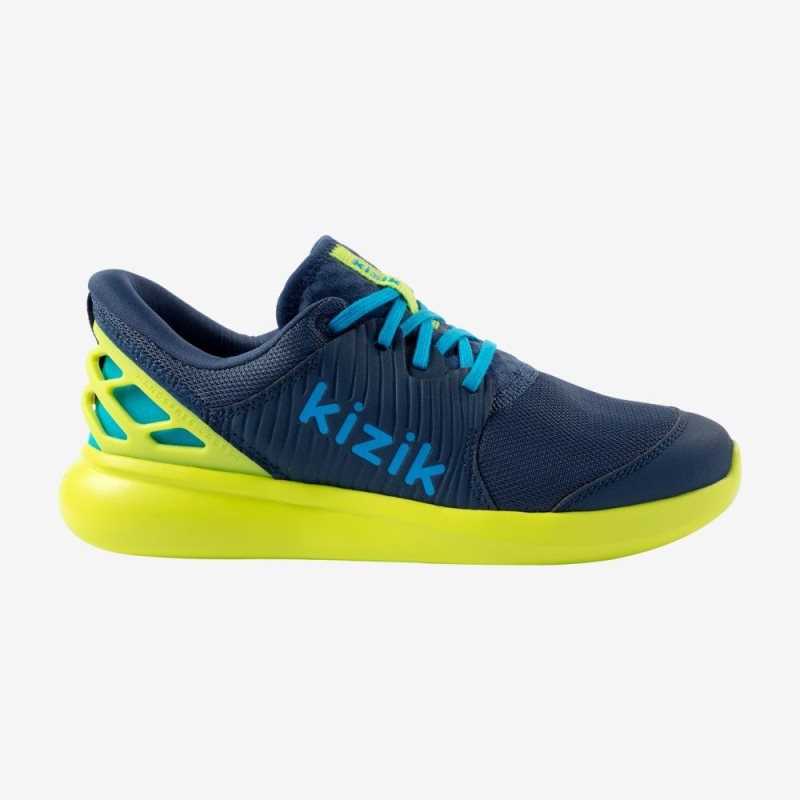 Kizik Anaheim Kids' Sneakers Blue | UNIU8546