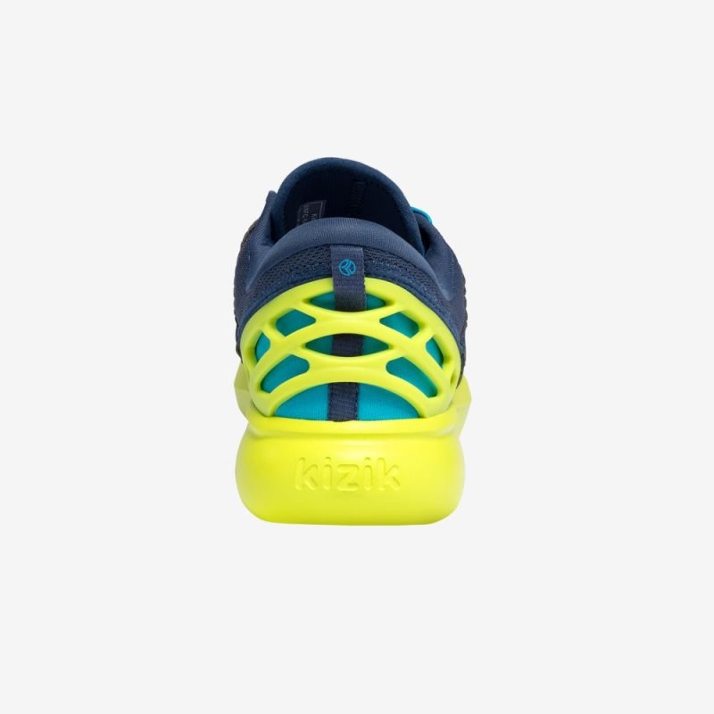 Kizik Anaheim Kids' Sneakers Blue | UNIU8546