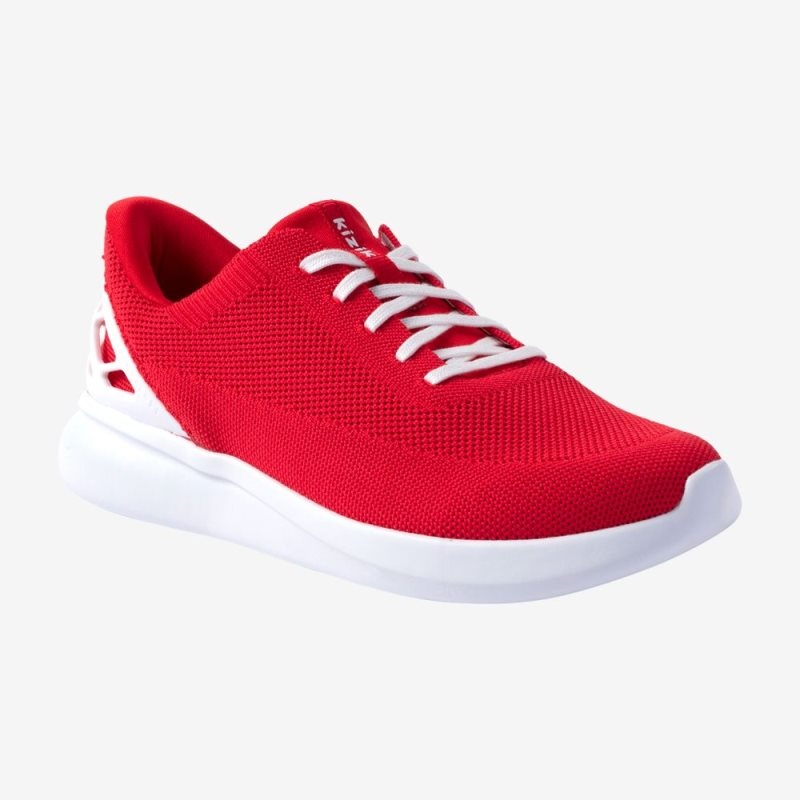 Kizik Athens Kids' Sneakers Red | JDUI2002