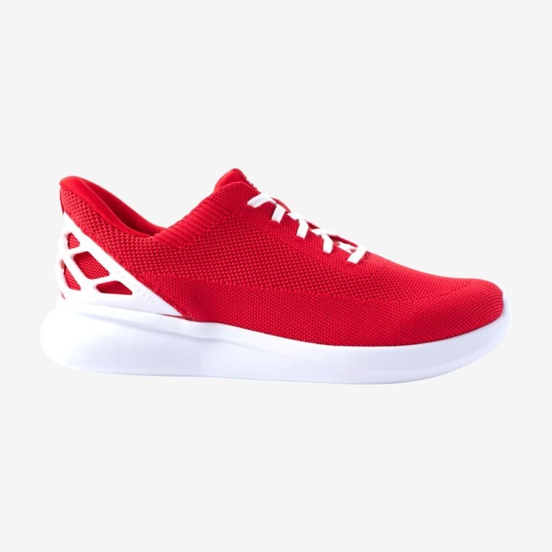 Kizik Athens Kids' Sneakers Red | JDUI2002