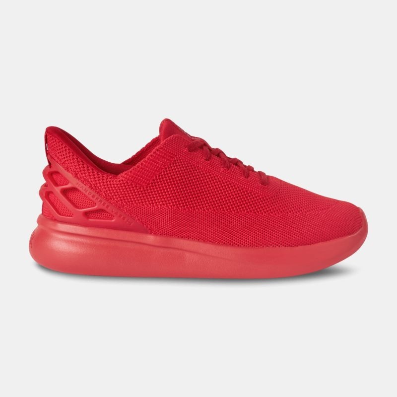 Kizik Athens Kids' Sneakers Red | TLLJ1075