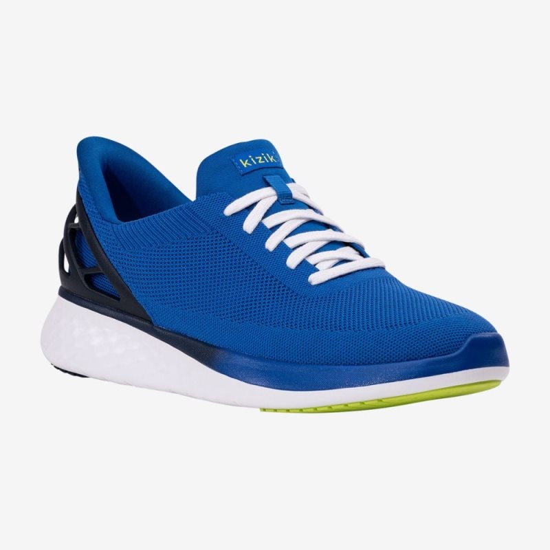 Kizik Athens Men's Sneakers Blue | BJZK5998