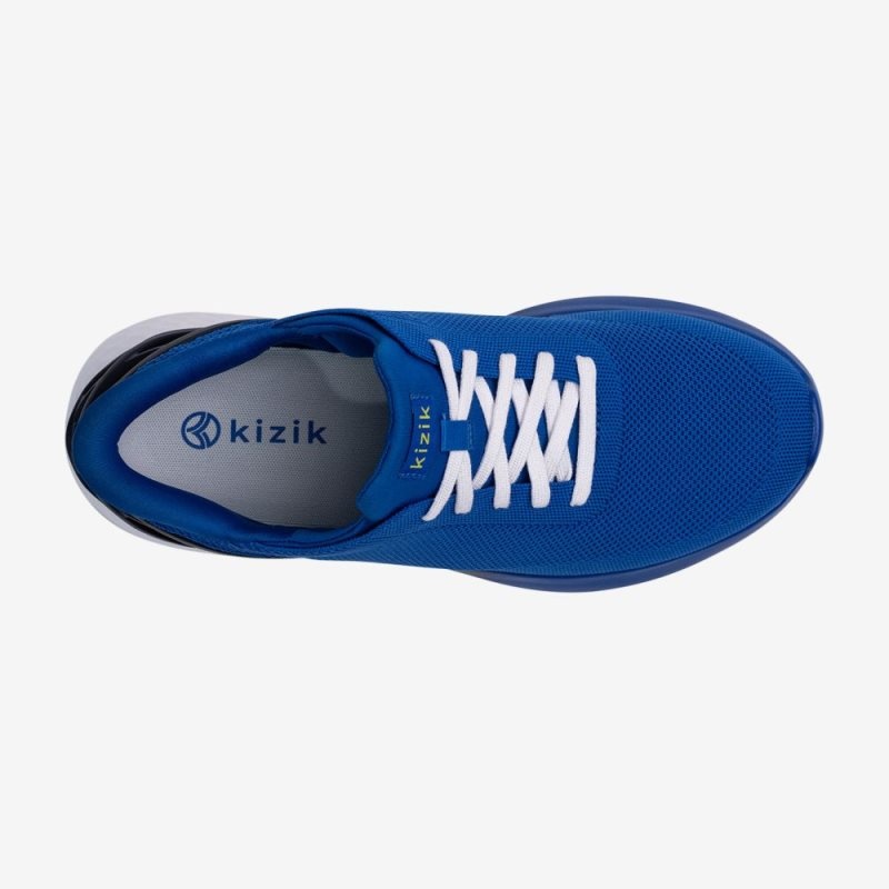 Kizik Athens Men's Sneakers Blue | BJZK5998