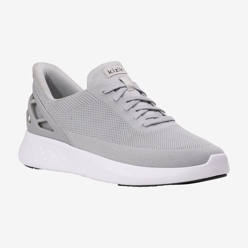 Kizik Athens Men's Sneakers Grey | WJMG8412