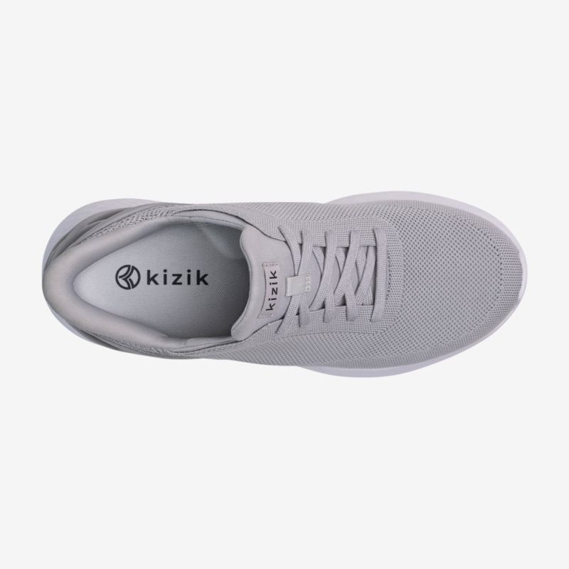 Kizik Athens Men's Sneakers Grey | WJMG8412