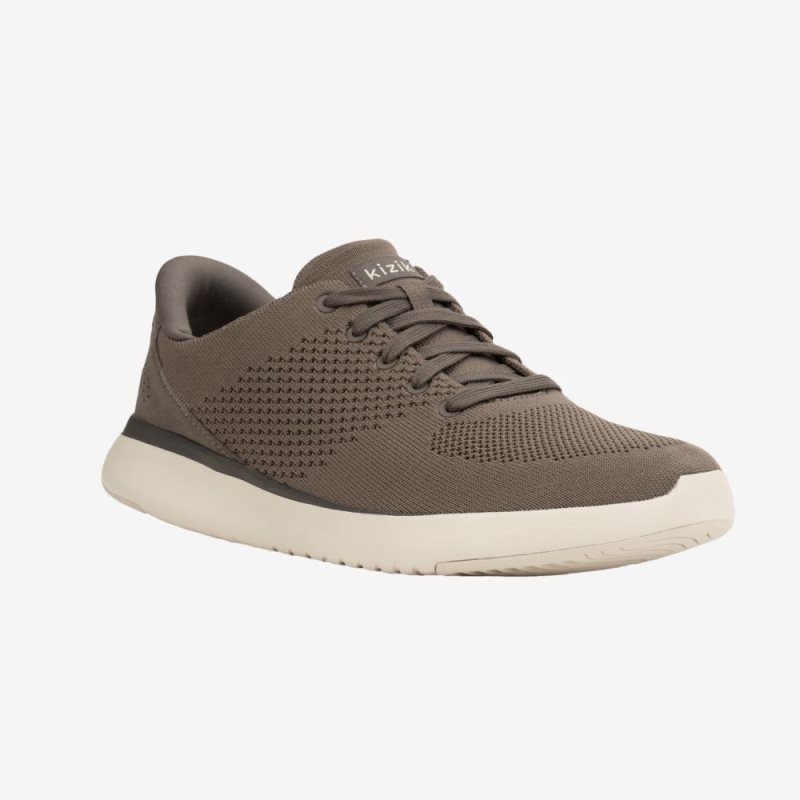 Kizik Lima Men's Sneakers Brown | ZVXB0476