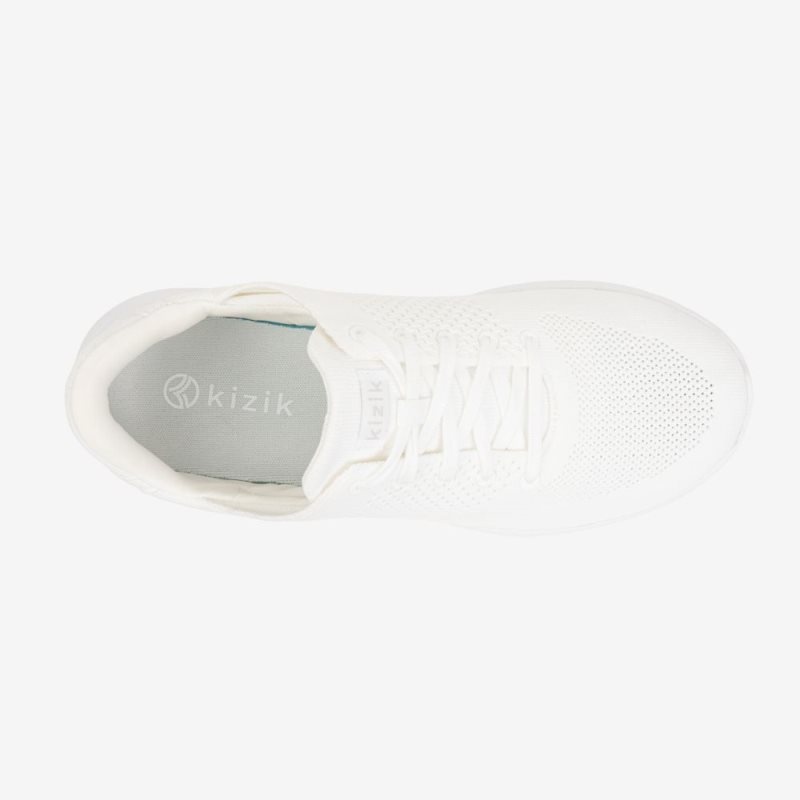 Kizik Lima Men's Sneakers White | HSOI4693