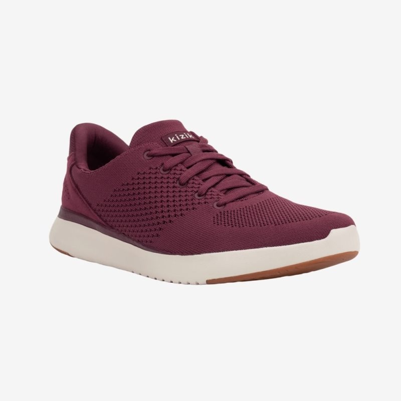 Kizik Lima Women's Sneakers Merlot | IPWV7513