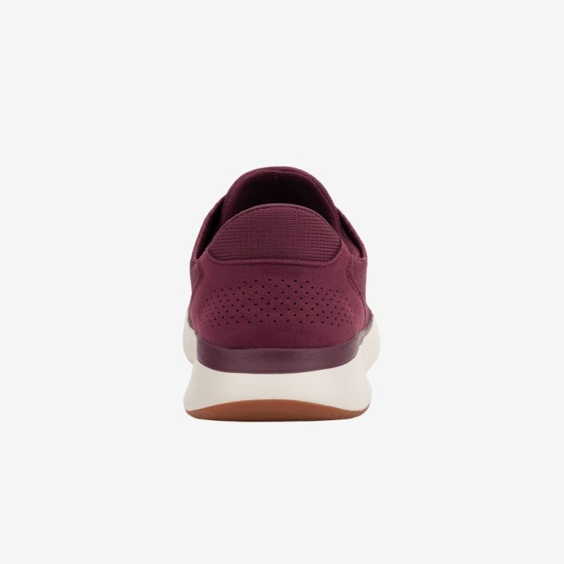 Kizik Lima Women's Sneakers Merlot | IPWV7513