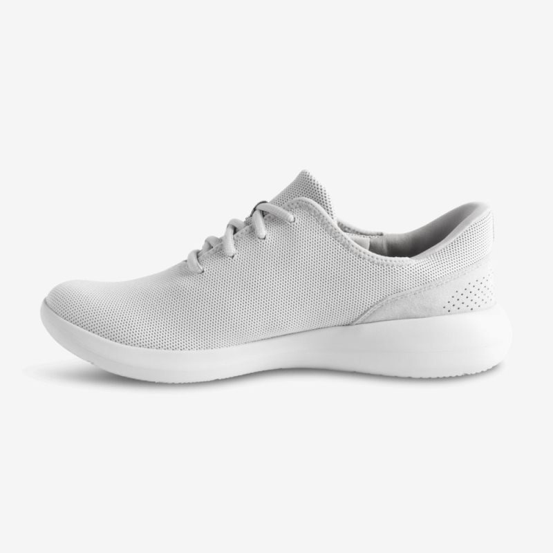 Kizik Madrid Eco Knit Men's Sneakers Grey | LPMY9422