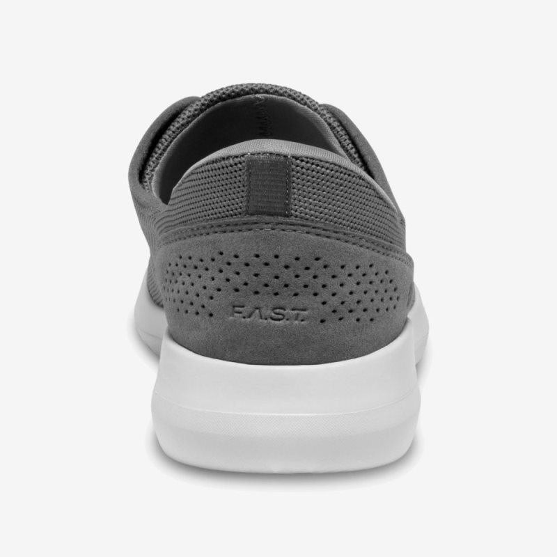 Kizik Madrid Eco Knit Men's Sneakers Light Grey | MFCF5087