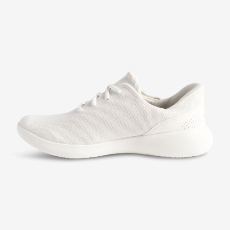 Kizik Madrid Eco Knit Men's Sneakers Marshmallow | TSJP5236