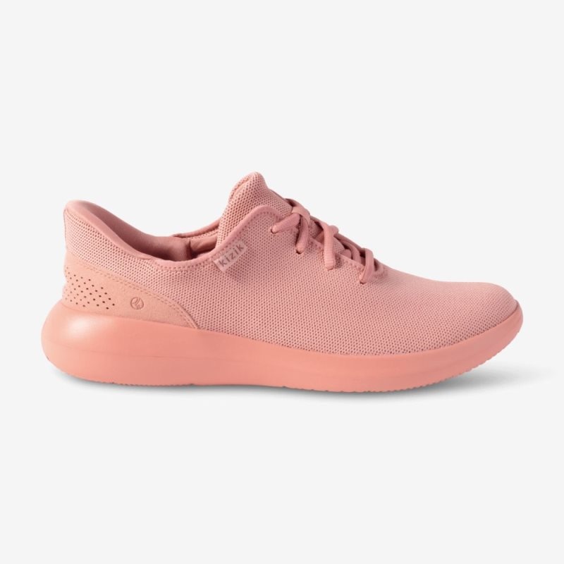 Kizik Madrid Eco Knit Women's Sneakers Clay | INZK5804