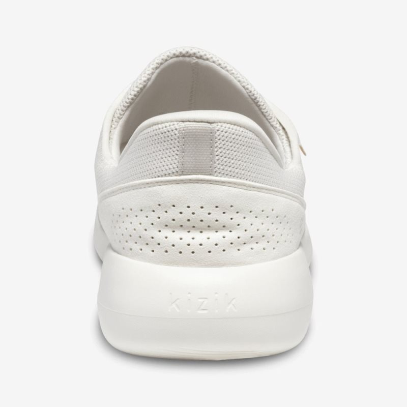 Kizik Madrid Eco Knit Women's Sneakers Marshmallow | YGYF5750