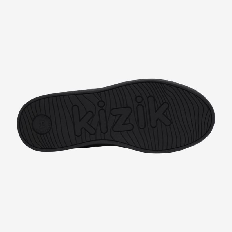 Kizik Prague Kids' Casual Shoes Black | KKOK1038