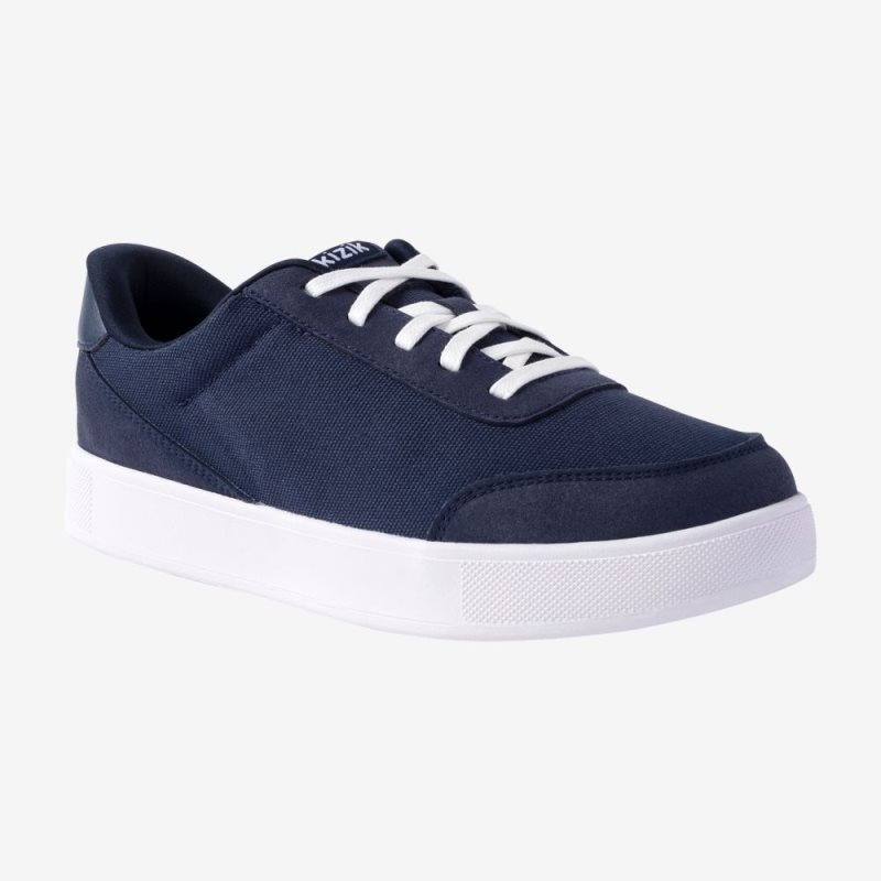 Kizik Prague Kids' Casual Shoes Blue | VDDW6018