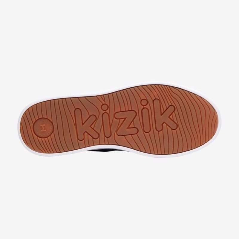 Kizik Prague Kids' Casual Shoes Blue | VDDW6018