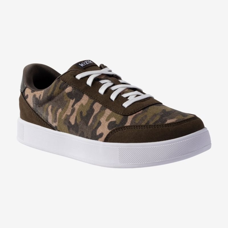 Kizik Prague Kids' Casual Shoes Camo | AIDU4124