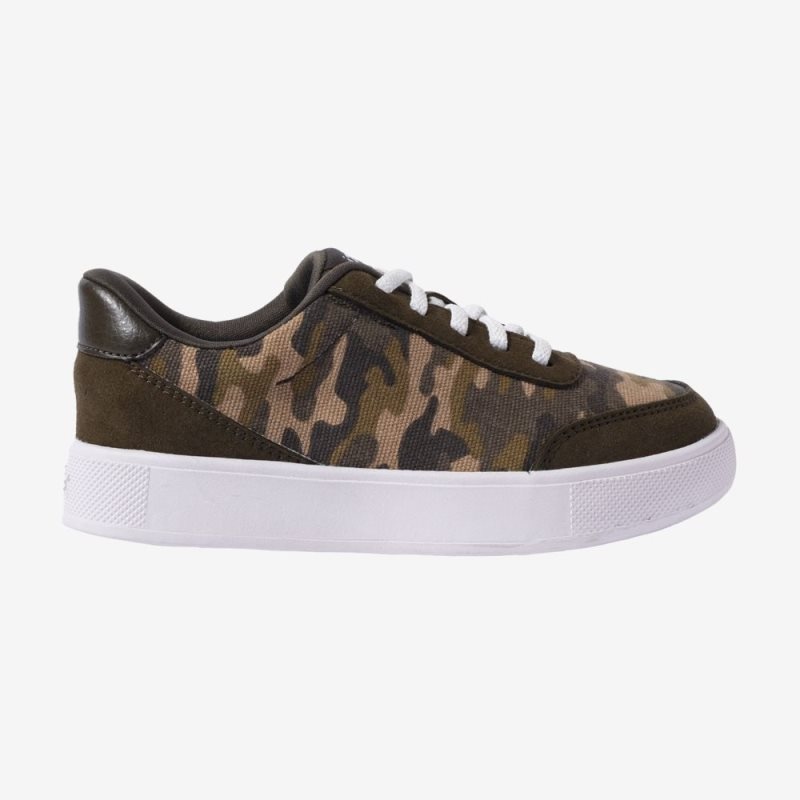 Kizik Prague Kids' Casual Shoes Camo | AIDU4124