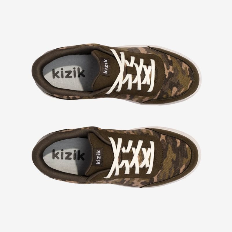 Kizik Prague Kids' Casual Shoes Camo | AIDU4124