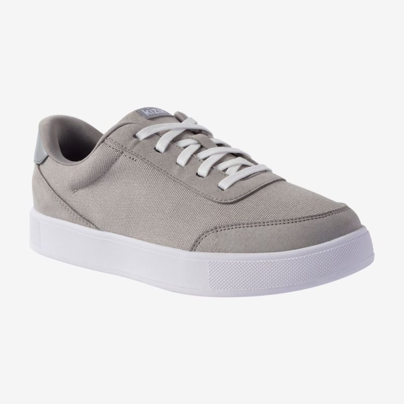 Kizik Prague Kids' Casual Shoes Grey | KGDM9918