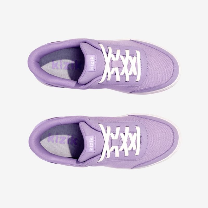 Kizik Prague Kids' Casual Shoes Lavender | ZLEY9422