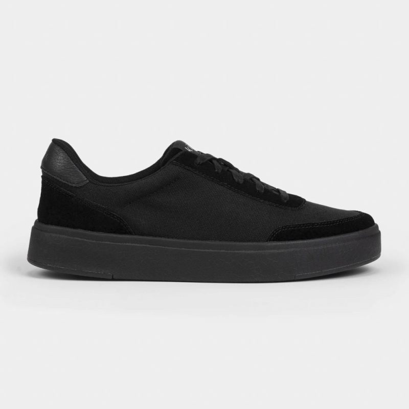 Kizik Prague Men\'s Casual Shoes Black | ZFUQ7638