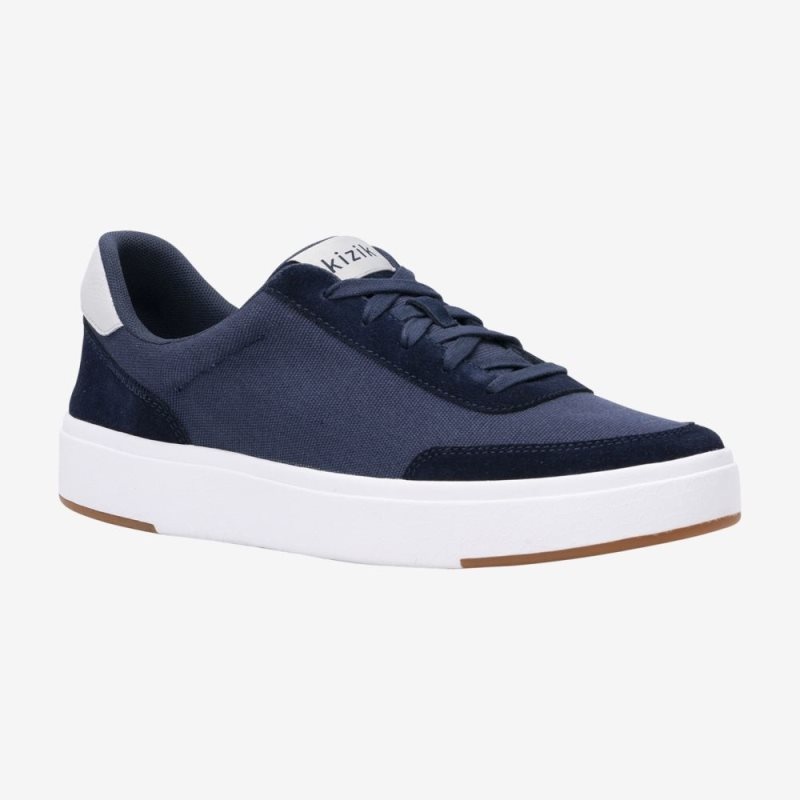 Kizik Prague Women's Casual Shoes Blue | MHQW5886