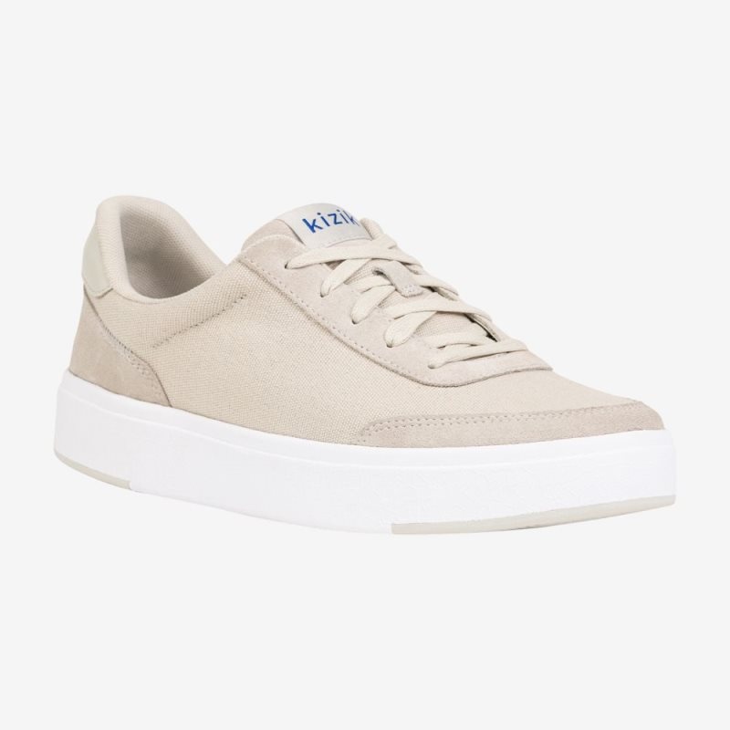 Kizik Prague Women's Casual Shoes Bone | KDDM3486