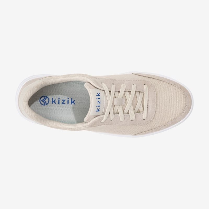 Kizik Prague Women's Casual Shoes Bone | KDDM3486