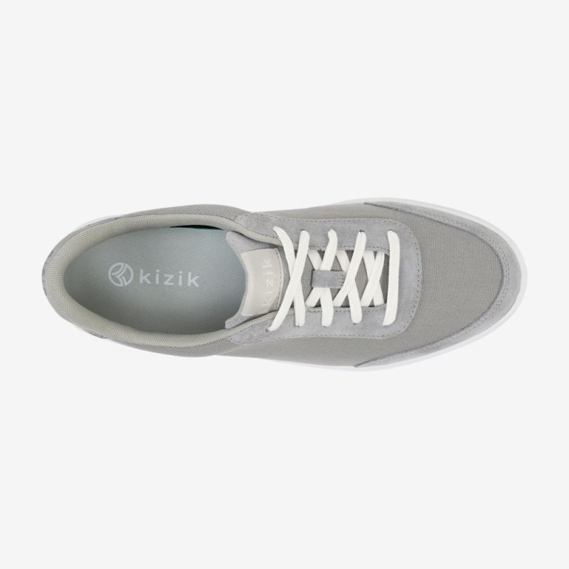 Kizik Prague Women's Casual Shoes Grey | CKFV3902