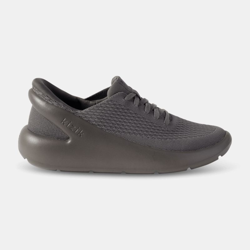 Kizik Roamer Men's Sneakers Deep Grey | AIJX3896