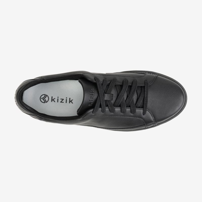 Kizik Vegas Men's Casual Shoes Black | JIUN2414