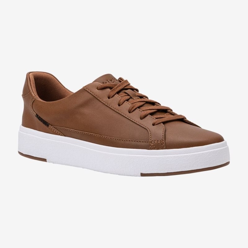 Kizik Vegas Men's Casual Shoes Brown | SVIZ9468