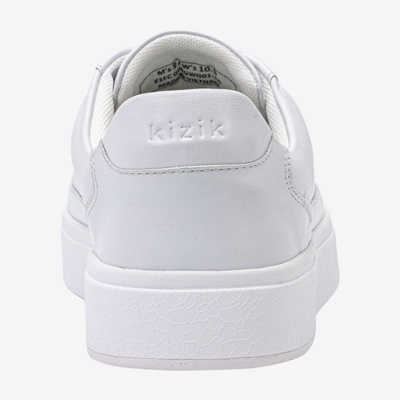 Kizik Vegas Men's Casual Shoes White | NFMG0964