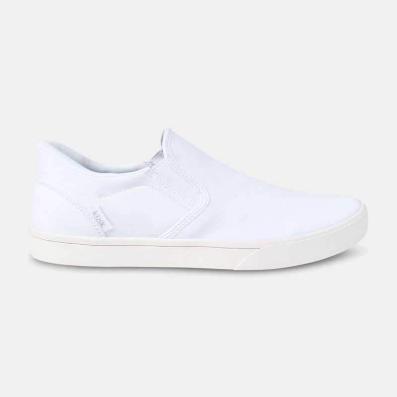 Kizik Venice Men's Casual Shoes White | EQHR3273